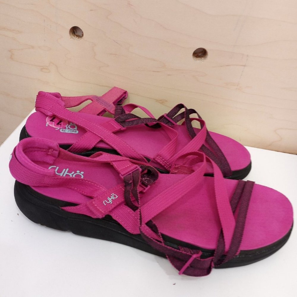 Women's Ryka Mirasa Sandals Fuschia Size  11